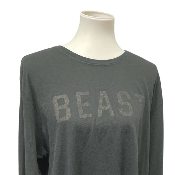 The Nike Beast Tee Mens XXL Athletic Fit Dri-Fit Long Sleeve Move Mountains Tee
