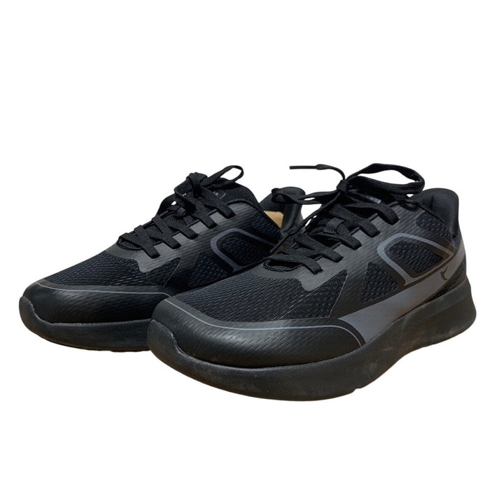 WNA Step Up Mens Size 10.5W 10.5 Wide Black Sneakers Lace Up Tennis Shoes