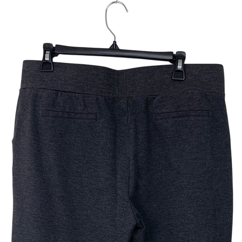 Tapata Womens XL Heathered Elastic Waist Rayon Blend Hemmed Pants w Pockets
