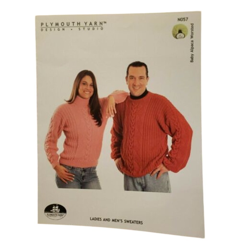 New Plymouth N057 Baby Alpaca Worsted Ladies and Men&