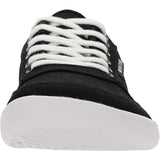 Whitin Womens Size 8.5 Black Canvas Lace Up Wide Toe Box Zero Drop Sneaker Shoes