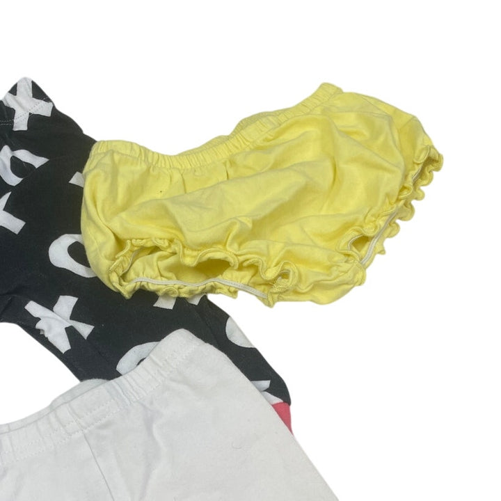 Lot of 6 Baby Girls 6-9 Mos Child of Mine Carters Cat &amp; Jack PJ Bottoms Pants