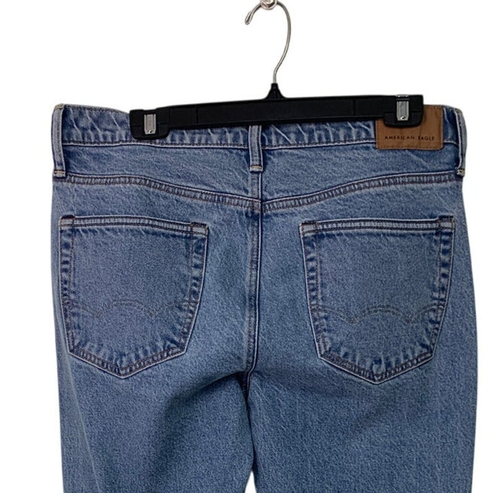 New American Eagle Womens 32X32 Cotton Blend Athletic Skinny Denim Blue Jeans