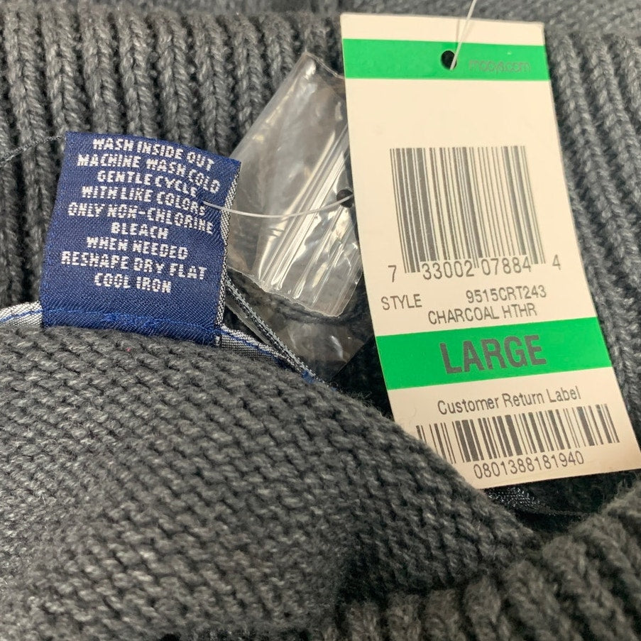 NWT New Karen Scott Womens Large Long Sleeve Cowl Neck Knit Sweater Dress