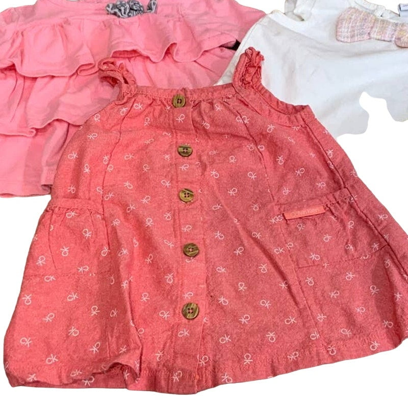 Calvin Klein 6/9M Girls Dress Janie and Jack Little Wonders Baby Clothing Lot