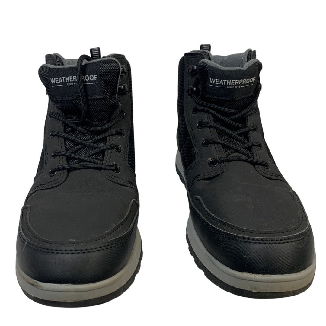 Weatherproof Mens Size 9 Black Lace Up Jenkins Hiking Outdoor Trekking Boots