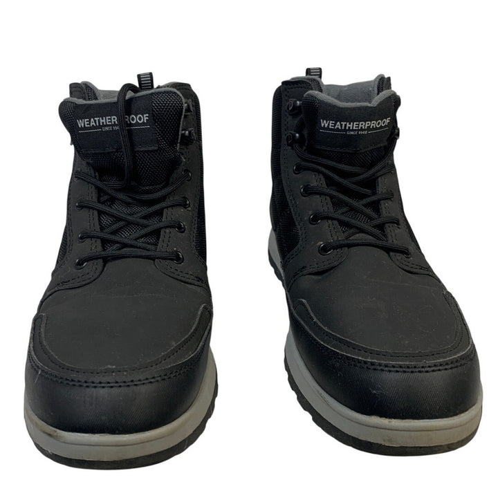 Weatherproof Mens Size 9 Black Lace Up Jenkins Hiking Outdoor Trekking Boots