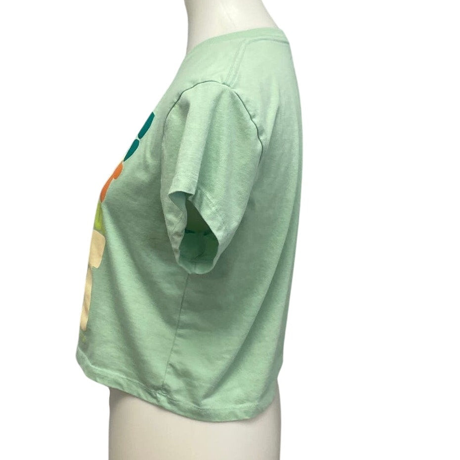 Happy Earth Kids XL Protect Planet Earth Short Sleeve Cotton Blend Crew Neck Tee