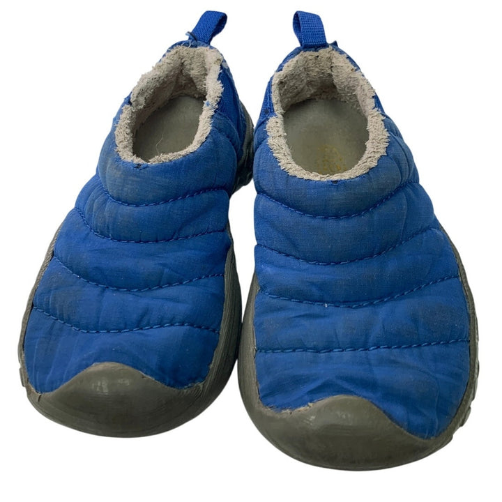 Keen Little Boys Size 13 Blue Quilted Non Slip Slide On Machine Washable Shoes