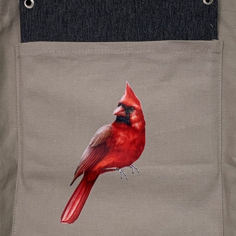 New Hand Printed 12W Solar Panel Phone Tablet Charger Bird Canvas Tote Bag