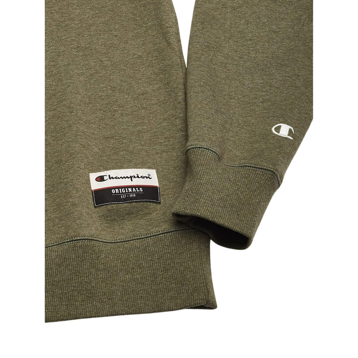 New Champion Unisex Large Green Pullover Sweatshirt w Bonus Plaid Flannel Hoodie