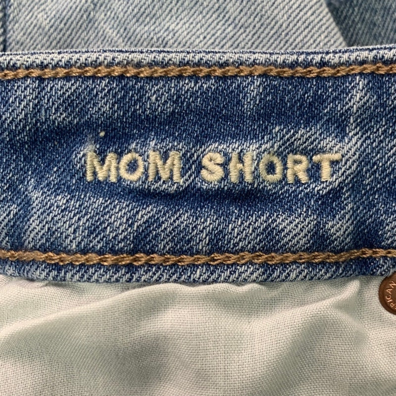 New American Eagle Womens Size 2 Distressed Mom Short Jorts Denim Jean Shorts