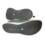 Whitin Mens Size 12 Green Lace Up Zero Drop Wide Width Toe Box Running Shoes