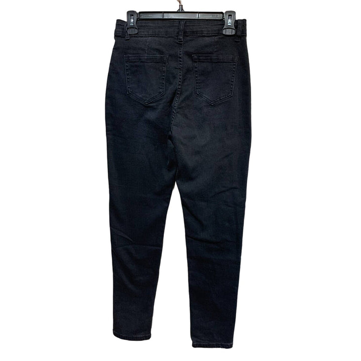 2 Universal Thread Shein Size 8 Black Denim Blue Cotton Blend Skinny Jeans lot