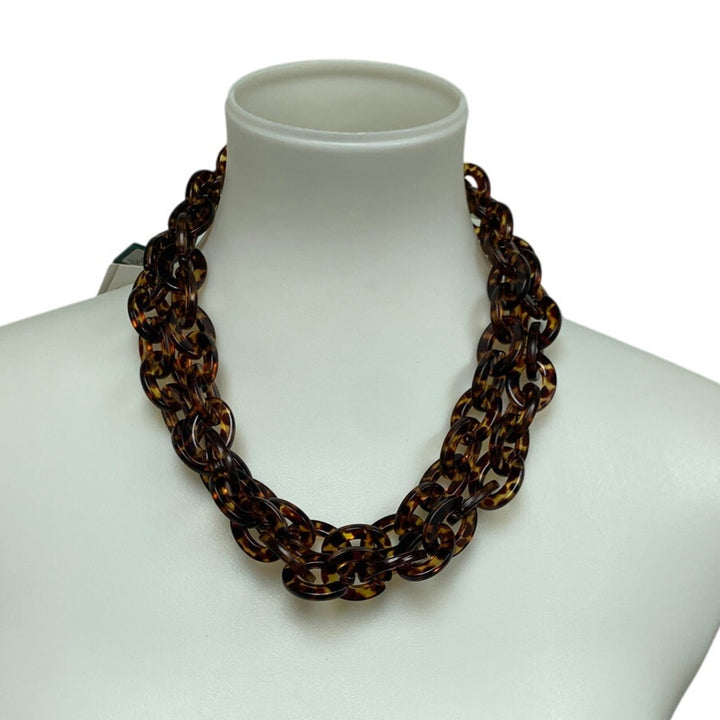New Wild Fable Small Plastic Cockleshell Leopard Spot Chain Link Fashion Belt