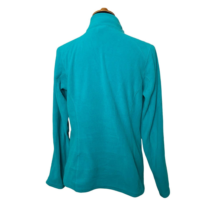 The North Face Womens Medium 1/4 Zip Polartec Long Sleeve Fleece Pullover Top