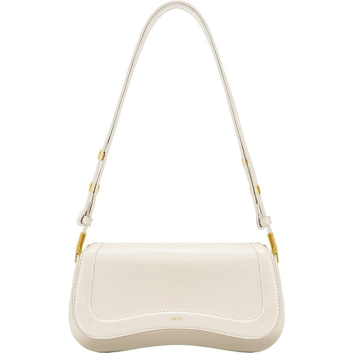 New JW PEI Womens Small White Adjustable Strap Joy Shoulder Bag Handbag