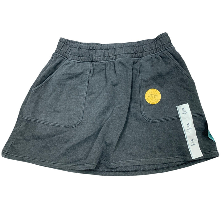 2 New Cat &amp; Jack Girls Medium (8) Stretch PolyCotton Elastic Waist Short Skorts