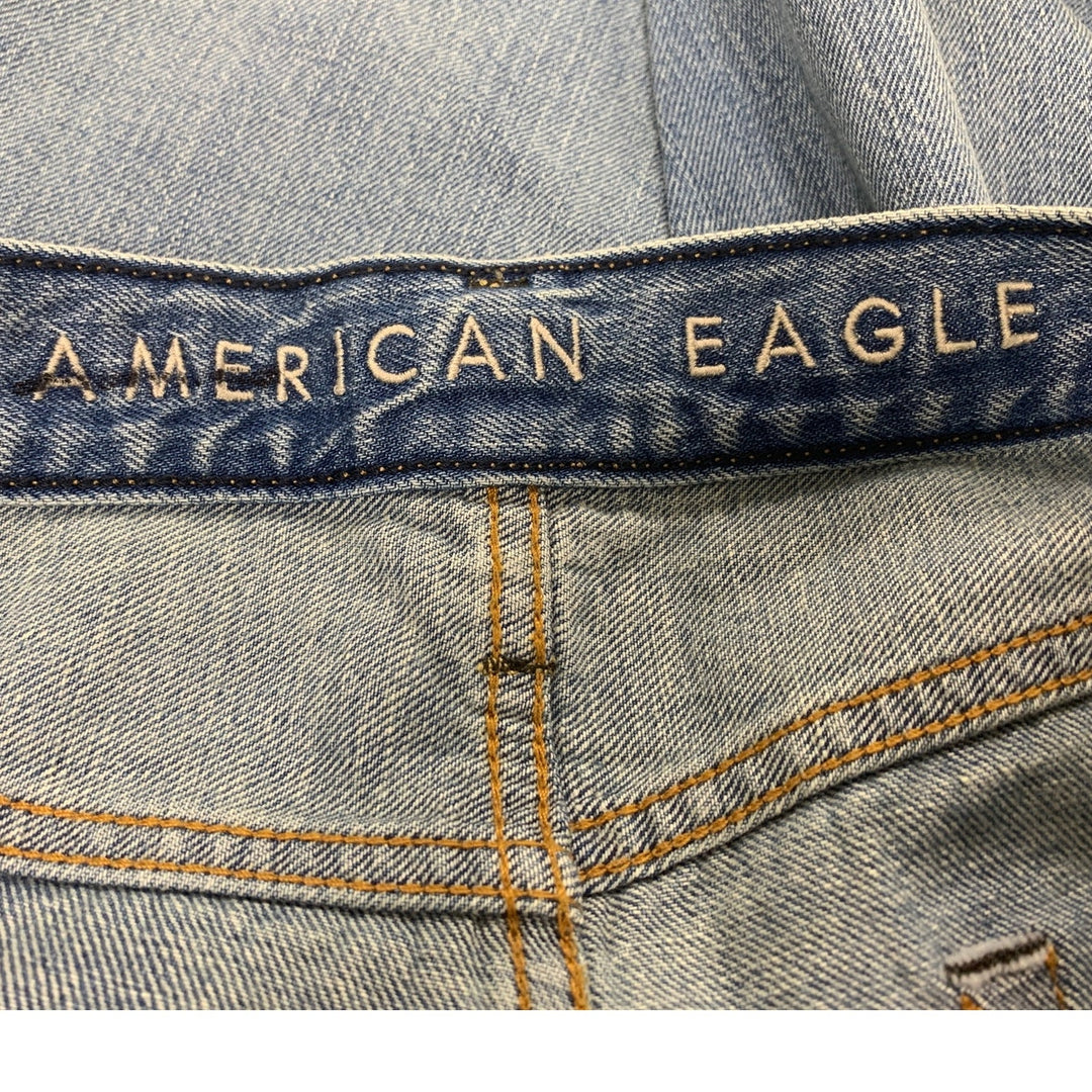 New American Eagle Womens 32X32 Cotton Blend Atheltic Fit Denim Blue Jeans