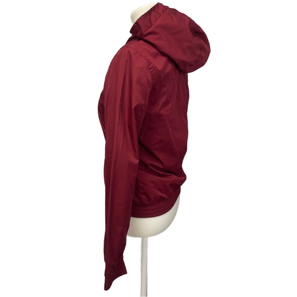 Zine Womens Small Full Zip Hooded Warm Lined Wind Breaker Rain Jacket