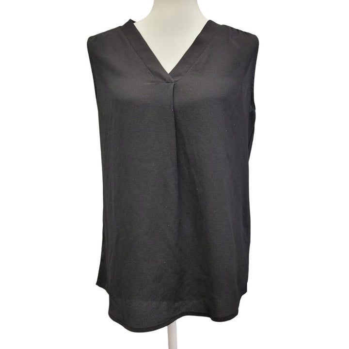 Jon &amp; Anna Contemporary Womens Medium Sleeveless V Neck Lightweight Blouse