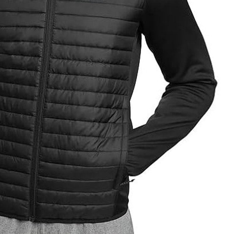 New Eddie Bauer Mens Black Full Zip StormRepel DWR Emberlite Hybrid Jacket