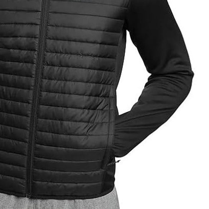 New Eddie Bauer Mens Black Full Zip StormRepel DWR Emberlite Hybrid Jacket
