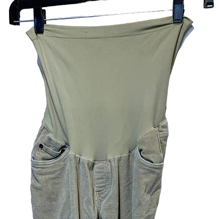 Motherhood Maternity Small Secret Fit Belly Stretch Panel Long Corduroy Pants
