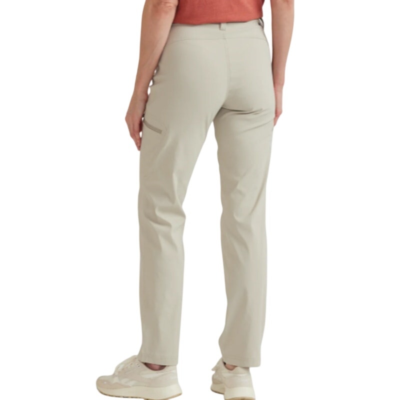 New Eddie Bauer Womens Khaki Pumice Guide Pro First Ascent Pants w Pockets