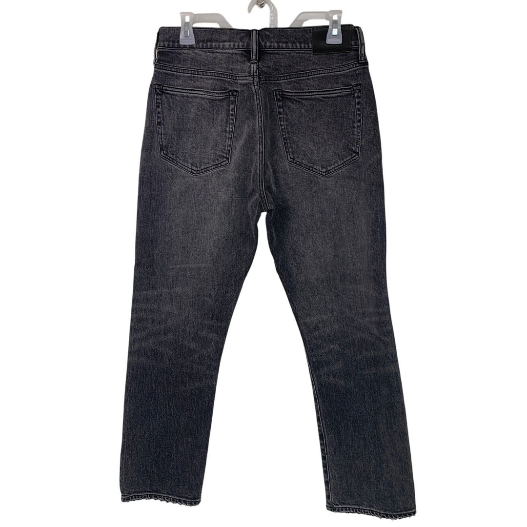 New American Eagle AE77 Womens Size 8 Cotton Blend Rugged Black Wash Denim Jeans