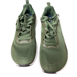 Whitin Mens Size 12 Green Lace Up Zero Drop Wide Width Toe Box Running Shoes