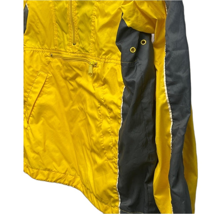 Fu Da Sport Mens Small Half Zip Lightweight Pullover Rain jacket Wind Breaker