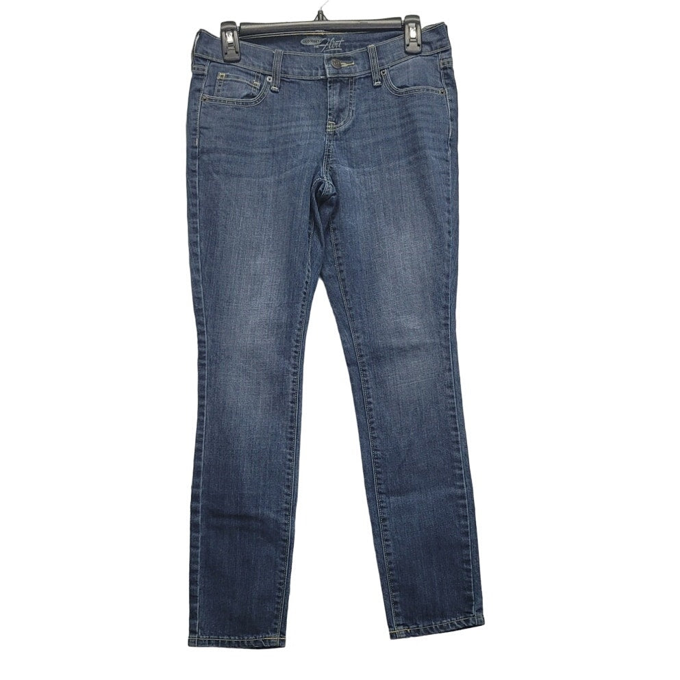 Old Navy Womens 2 Short The Flirt PolyCotton Spandex Factory Whiskered Jeans
