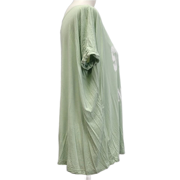 Hand Printed Upcycled Womens Small St Patrick&