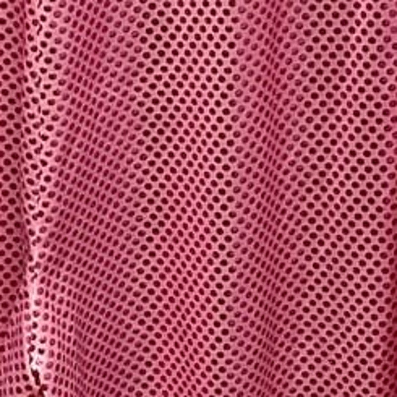 Womens Plus Size 5X Metallic Pink Polka Dot PolyCotton Long Sleeve Shirt &amp; Pants