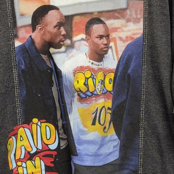 Paid In Full Film Mens 2XLB PolyCotton Short Sleeve Crew Neck Tee Shirt
