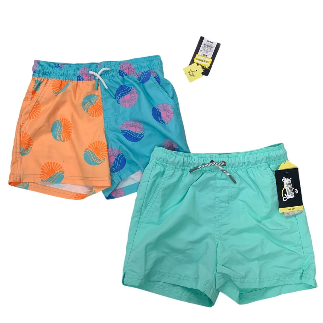 New Art Class Boys Medium (8) Adjustable Waist Lined Swim Trunks Shorts