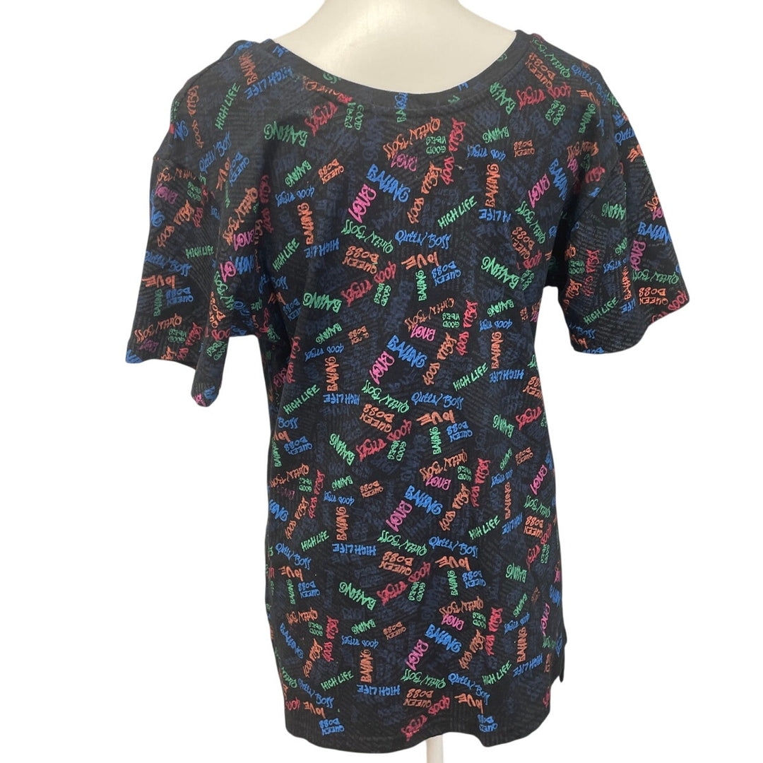 Love Love Love Womens 3X Short Sleeve Adjustable Side Cinch Tee Shirt
