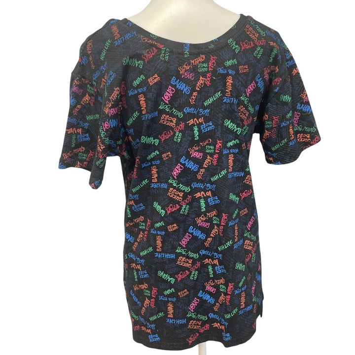 Love Love Love Womens 3X Short Sleeve Adjustable Side Cinch Tee Shirt