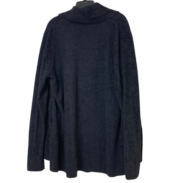 Max and Mia Womens XL Black Soft Long Sleeve Open Front Cardigan Sweater
