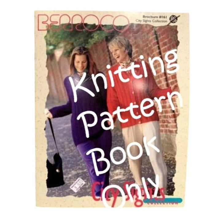 New Berroco 161 City Sight Collection Sweater Knitting Pattern Book