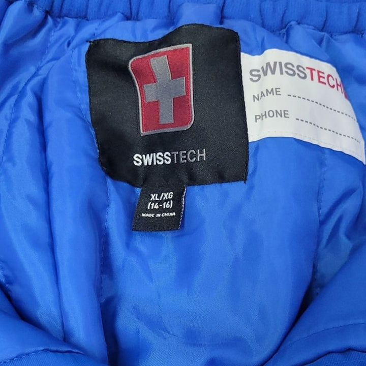 Swiss Tech Women XL 100% Polyester Adjustable Waist Snow Pants w Pockets