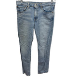 Levi's Mens 34 X 32 511 100% Cotton Regular Fit Straight Leg Denim Blue Jeans