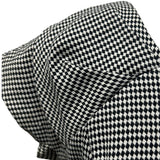 Worthington Womens Size 8 Short Sleeve Gingham Check Mod Midi Career Dress