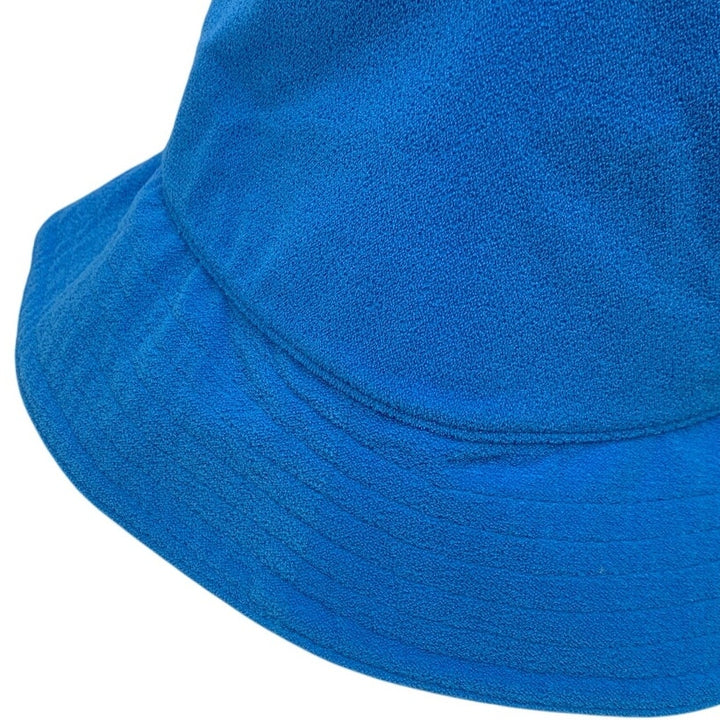 New Aerie Solid Blue Soft Velourlike One Size Cotton Canvas Bucket Hat