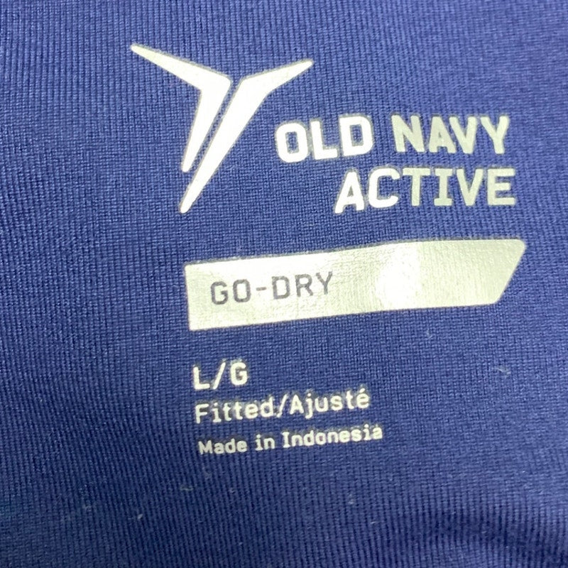 Old Navy Active Womens Large Fitted Tri Color PolySpandex Workout Leggings