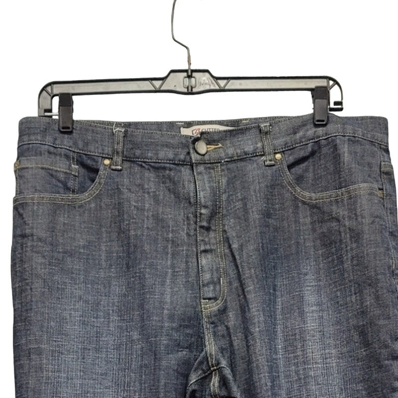 Cutter &amp; Buck Mens 40X34 Tall Cotton Spandex Straight Leg Denim Jeans