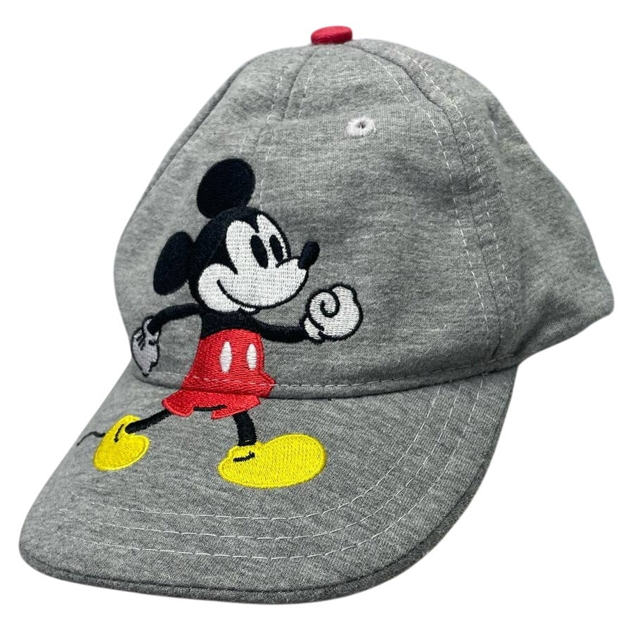 Disney Mickey Mouse Kids One Size OSFM 100% Cotton Hook &amp; Loop Back Cap Hat