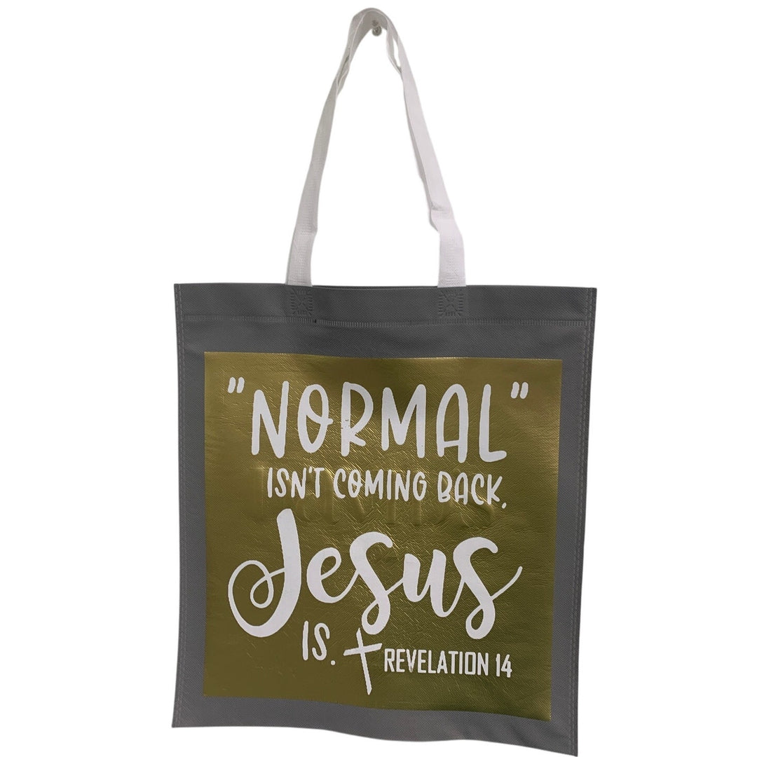 New Upcycled Hand Printed Normal Isn&