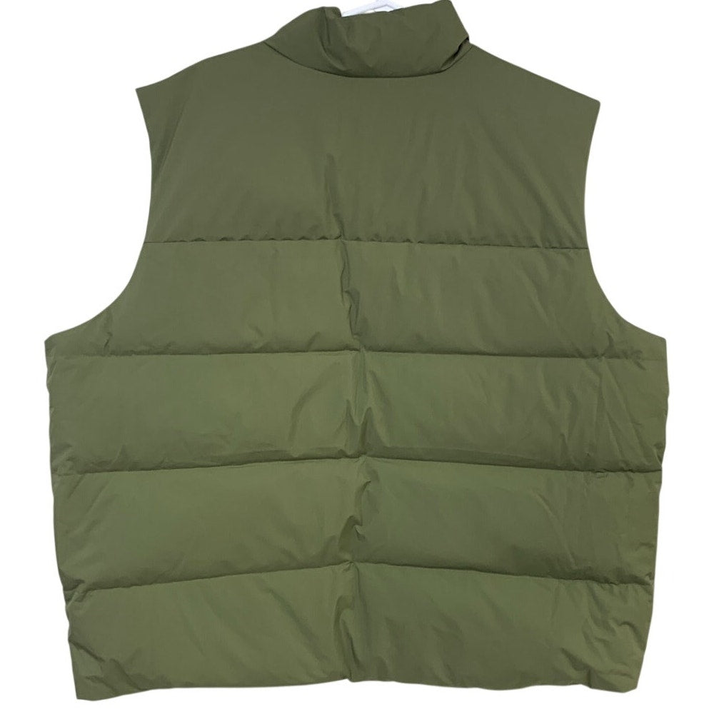 New Eddie Bauer Mens Alder Green 550FP Full Zip Essential Down Puffer Vest